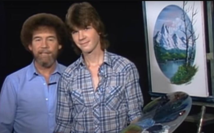 Vivian Ridge and Bob Ross son Steve Ross followed in his father's footsteps